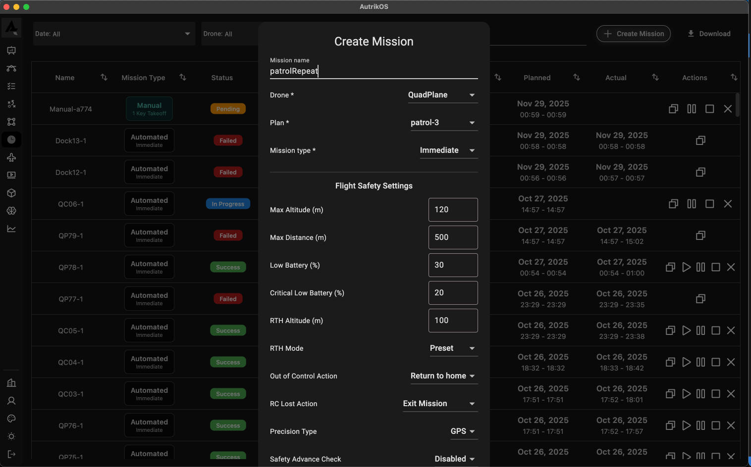 Immediate Mission Execution